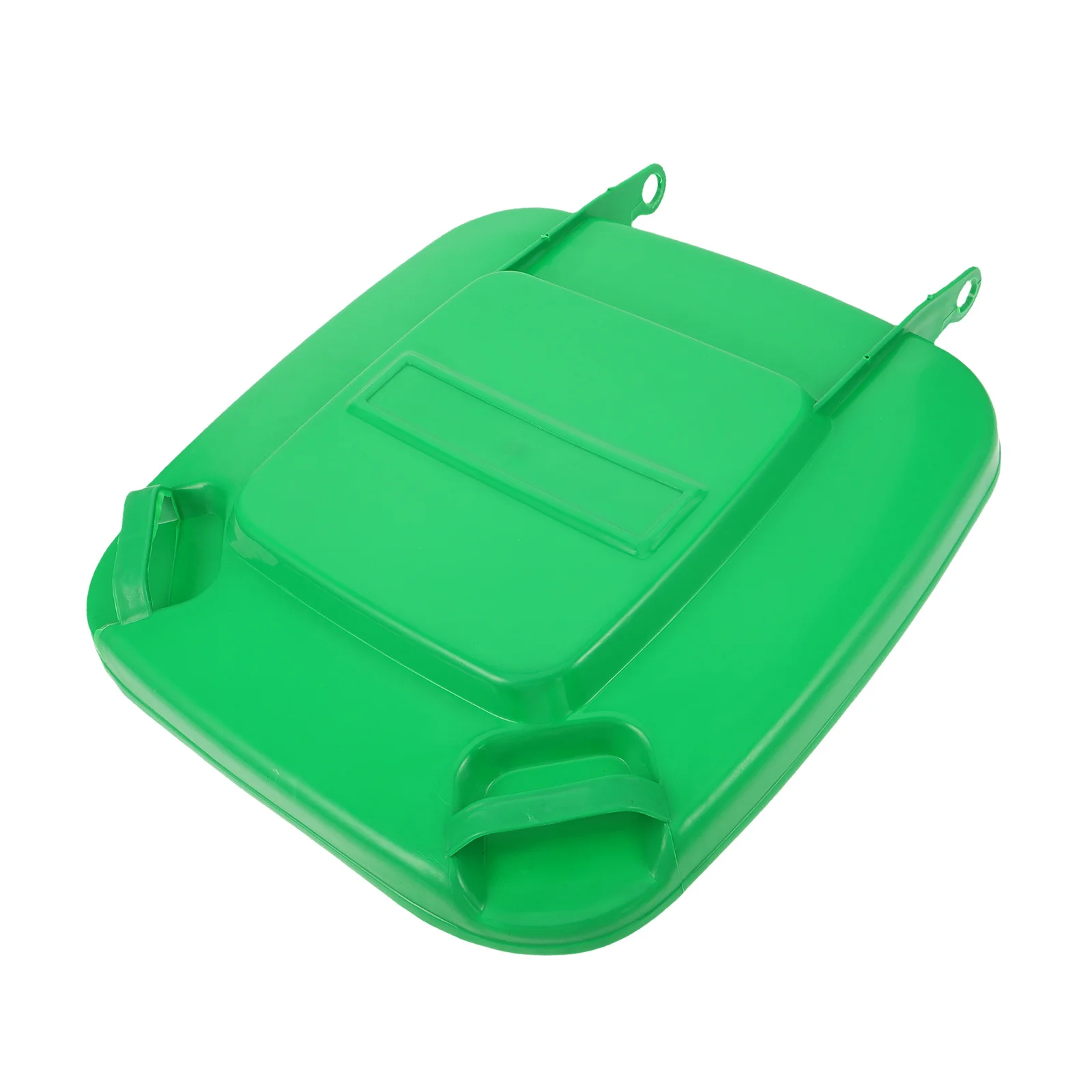 

Square Outdoor Garbage Bin Lid 50L Replacement Trash Can Cover Weatherproof Odor Resistant Smooth Clean Surface for Street Park