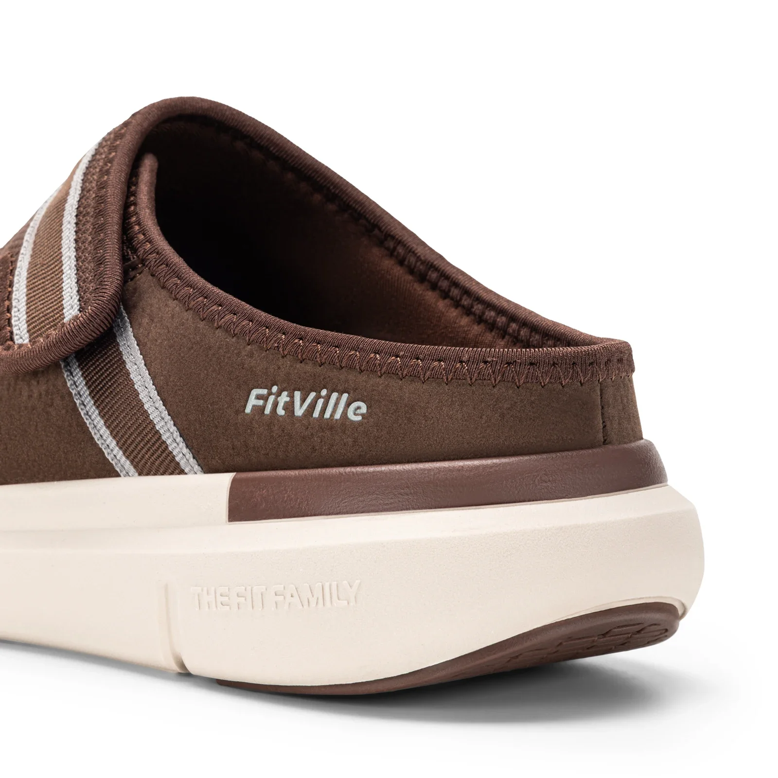 Fitville Herren-Diabetiker-Sandalen, Weiche Zehentrenner-Pantoffeln, Atmungsaktive Modische Walkingschuhe, Slip-On Clogs, Flip-Flops mit Fußgewölbestütze – Detail 12