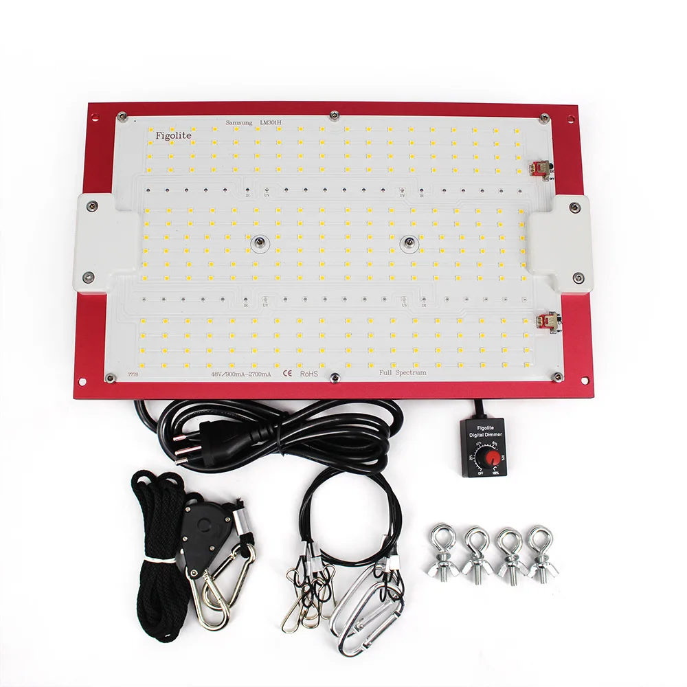 Figolite genuine LM301H quantum board plant light 120W full spectrum UV IR switch