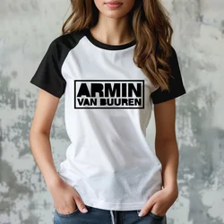 女性用arminvan Buuurenトップス、日本のコミックグラフィック服、女性用Tシャツ