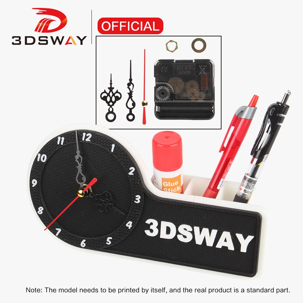 3DSWAY For Bambu Labs Clock Components Kit MH011 Maker's Supply Model Hardware Bambulab 3d printing creative models