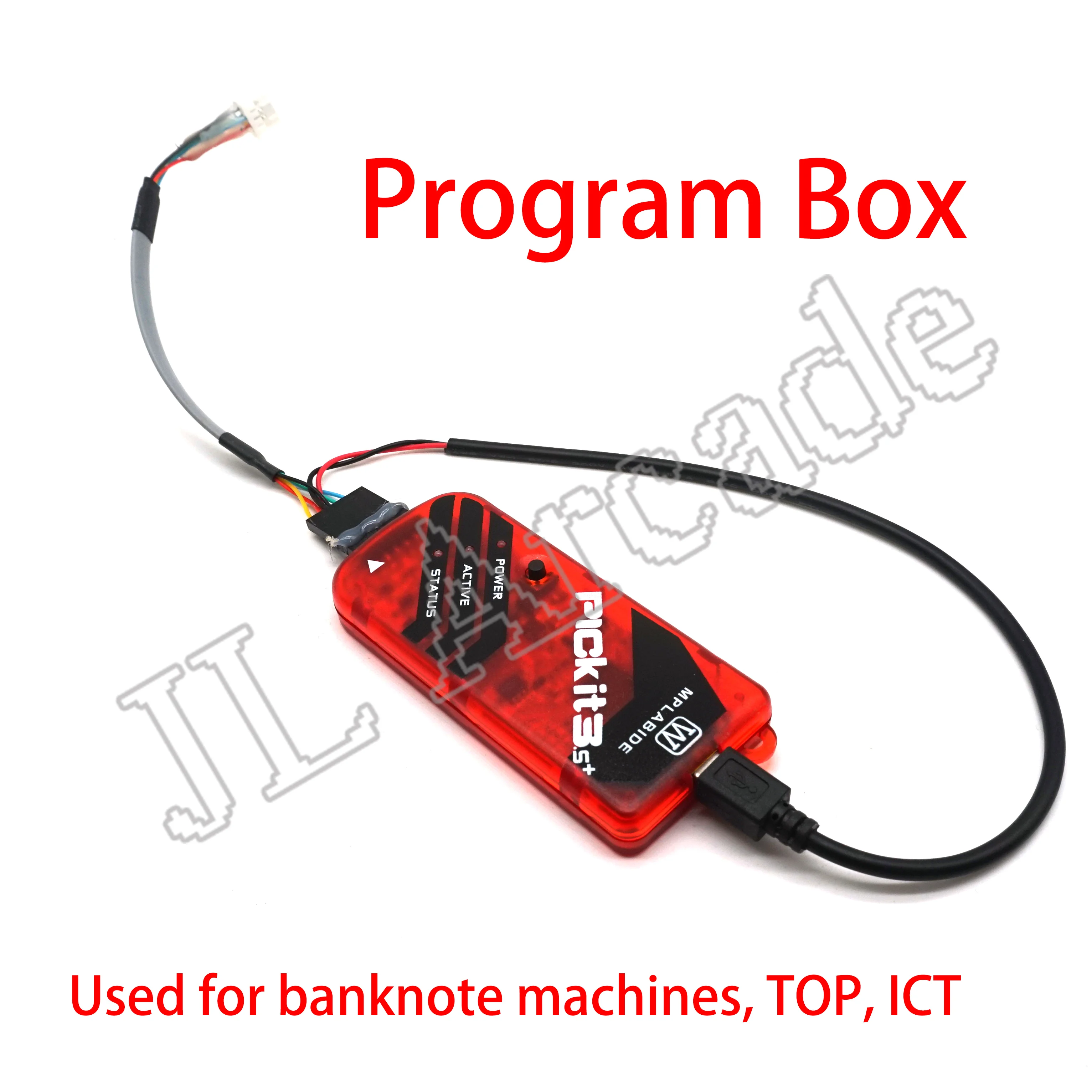 TOP ICT Programmer Download Memorizer Update Memory With Calibration Paper For Bill Acceptor Arcade Game Vending Machine DIY