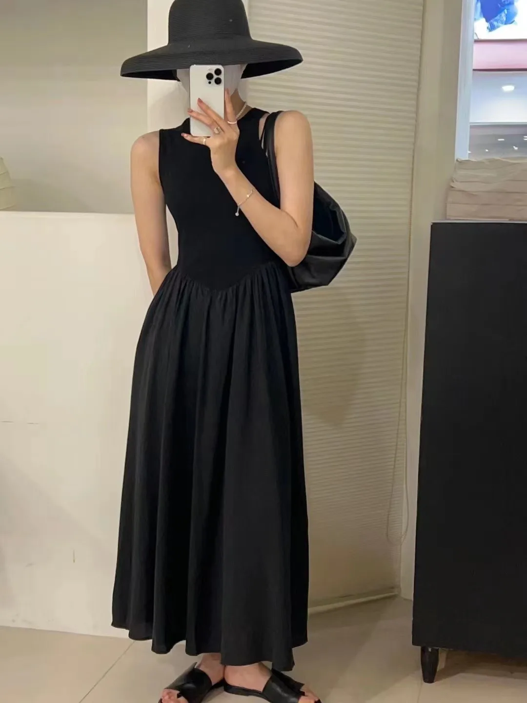 

Ele Summer New Sle Slim Fit круглый жилет Dr Женская длинная юбка в сложенном стиле Faion Китайский бренд Свободный размер