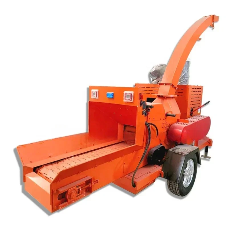 Cheap And Fine Wood Chipper Shredder Garden Tree Brush Branch Shredder Machine With FunctionHot Sales