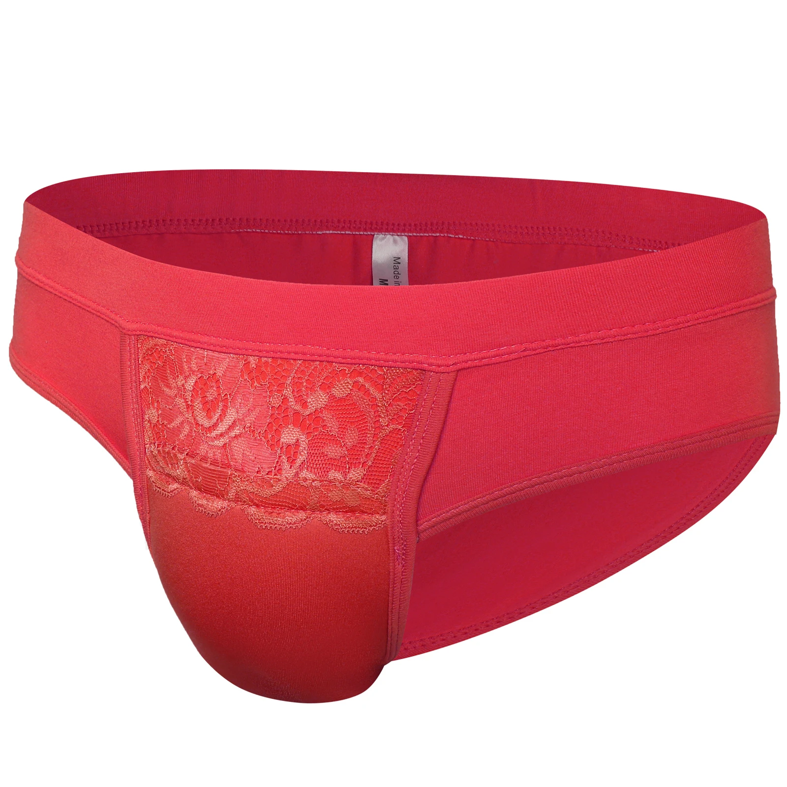 

Men's Sexy Lingerie Fake Vaginal Padded Hiding Gaff Underwear Shaping Transgender Crossdress Briefs Sissy Panties Gay Underpants