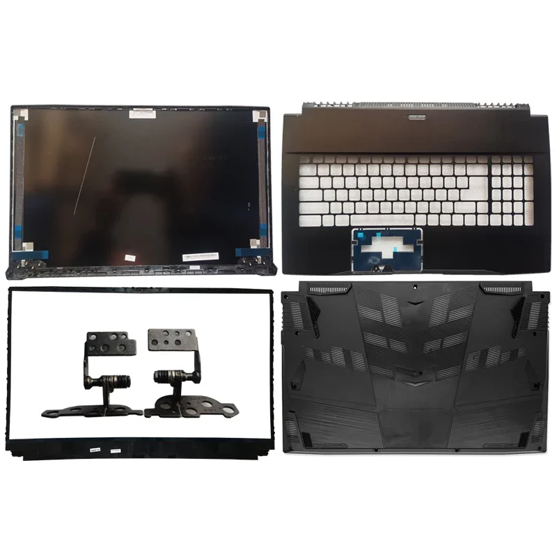 laptop lcd tampa traseira moldura frontal palmrest superior caixa bottom msi gf75 ms17f1 ms 17f5 01