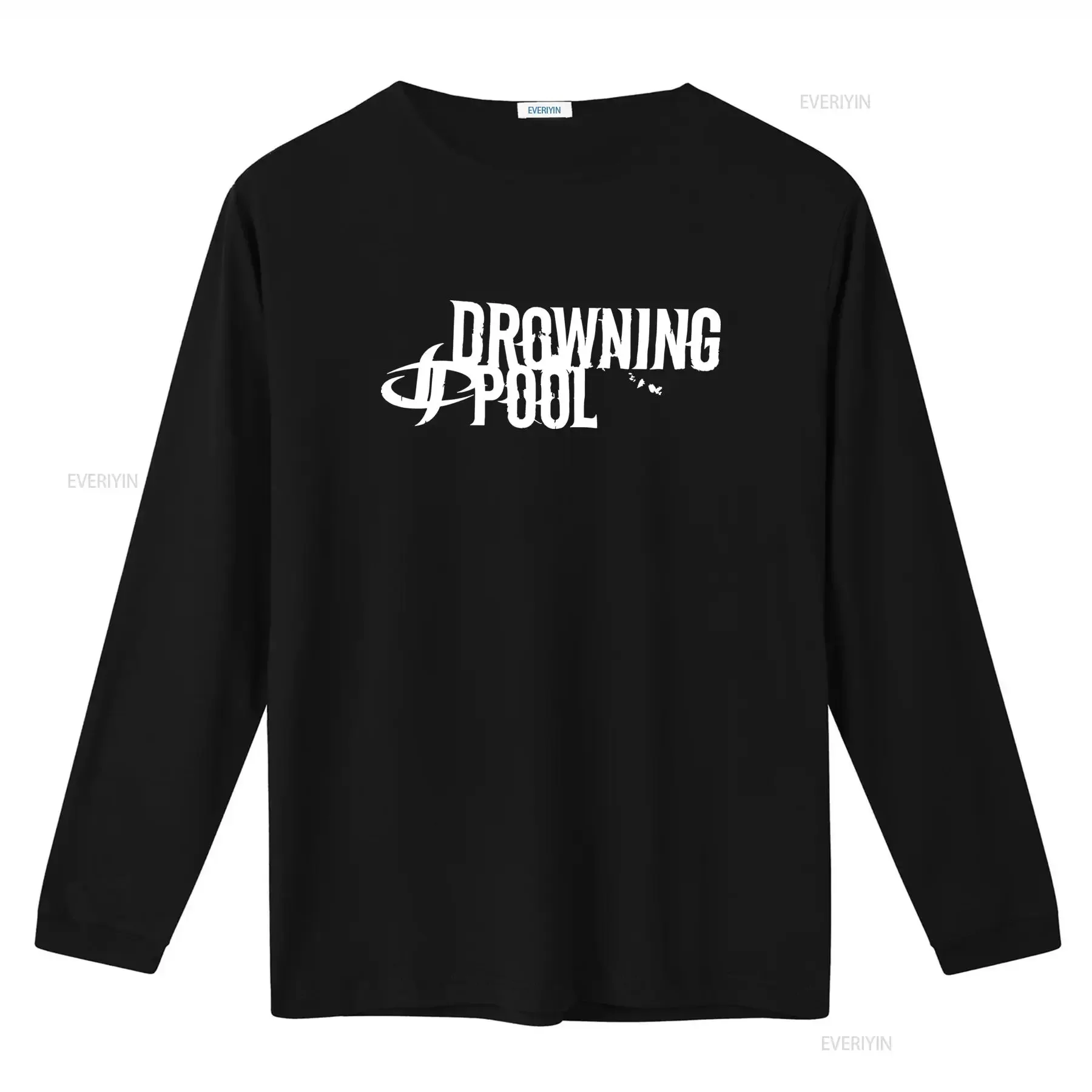 DROWNING POOL Band Logo T Shirt for Men and Women Available in Sizes S XXL Black White vintage Washed Comfortable Soft