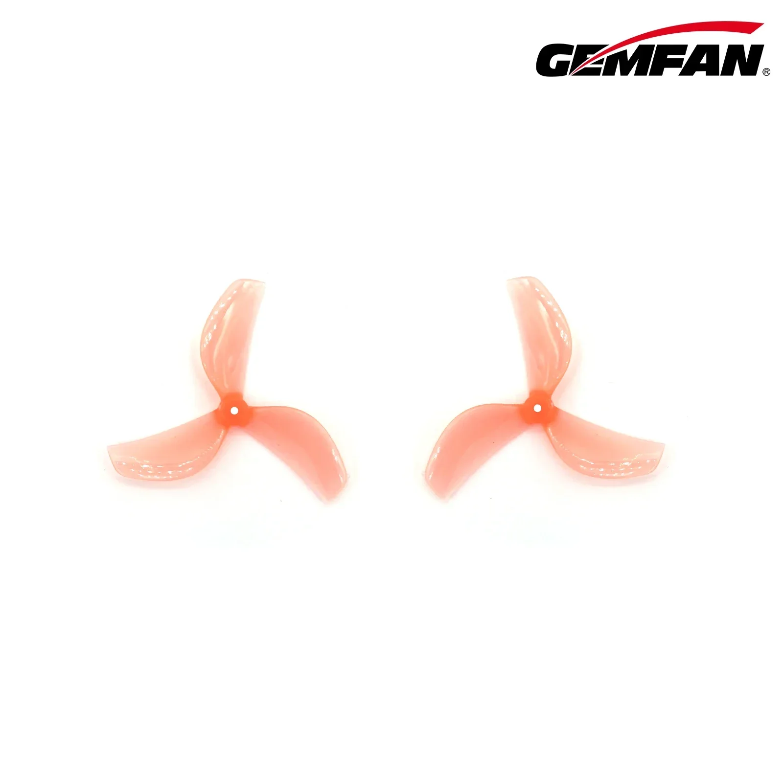 4 pares 8 peças gemfan 45mm hélice de 3 lâminas 1mm 1.5mm para rc fpv racing freestyle 1.8 polegadas cinewhoop palito de dente drones peças diy