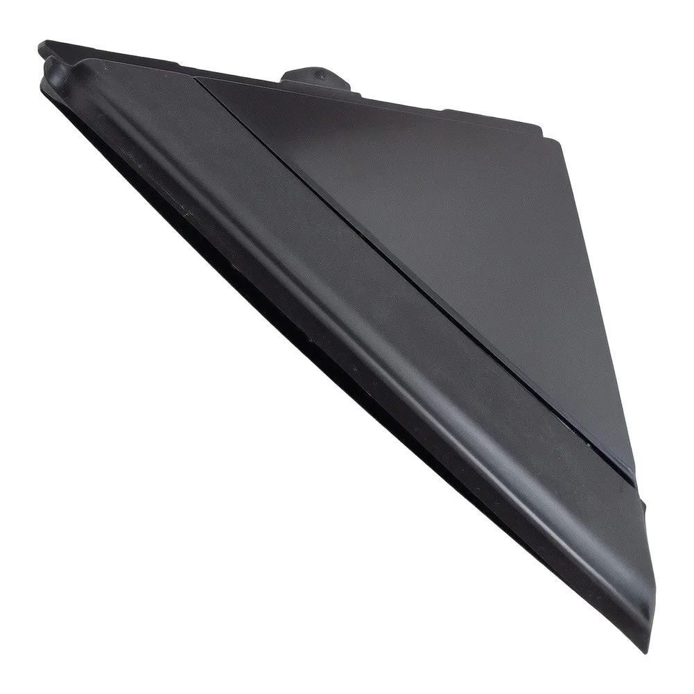 Right A Pillar Triangular Trim Panel in Matte Black ABS 735455791 for Fiat 500 2008 and Later For Abarth 500 2012 and Later