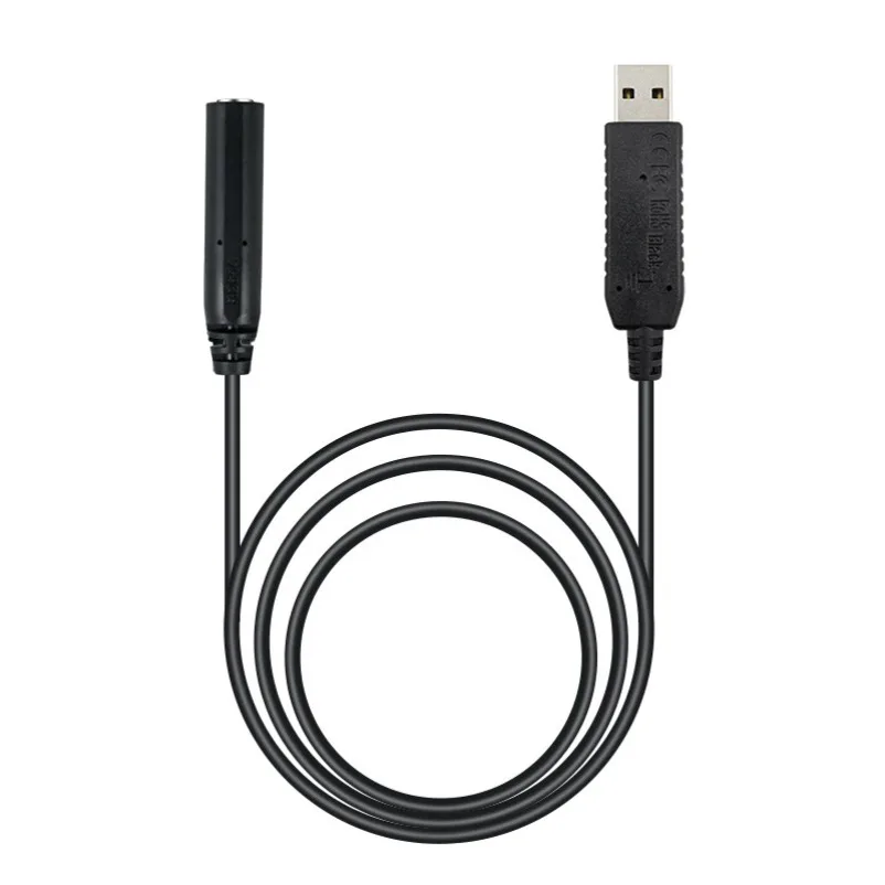 6.5mm Audio Jack Female To USB Programmable Switch Emulate Keyboard Mouse Multi System Compatible Adapter