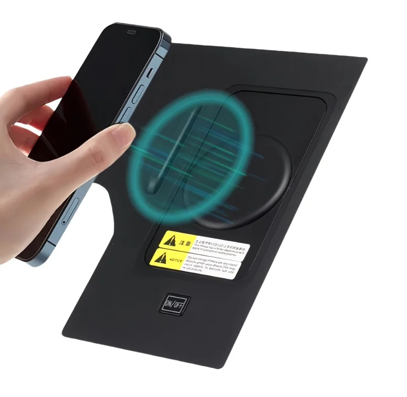Car Central Control Magnetic Wireless Charger Fit for Toyota Land Cruiser Prado LC250 2025 Car Central Control Wireless Charger