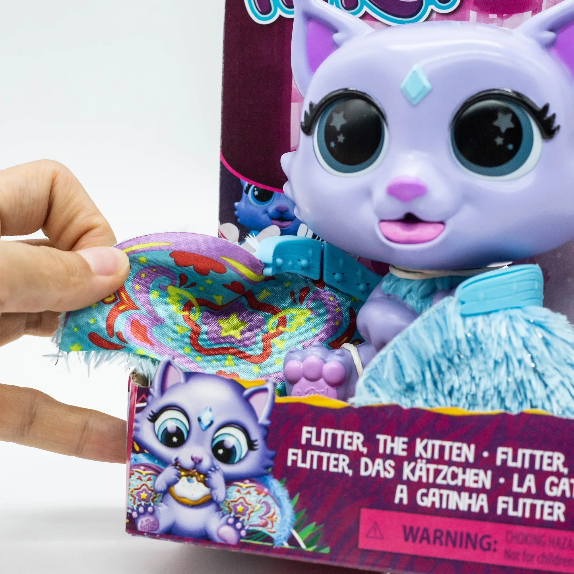 Hasbro FurReal Interactive Electric Pets Toys Flitter Unicorn Airina Kitten Cute Figure Music Lights Funny Girls Birthday Gifts