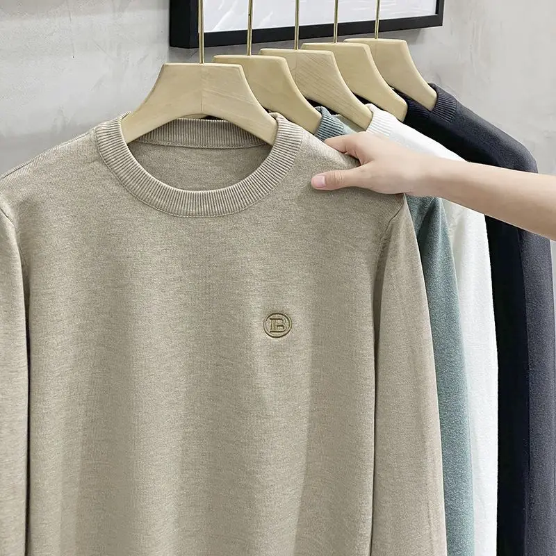 

Men's Clothing Pullovers Plain Knit Sweater Male Solid Color Green Icon Sale Wool Jumpers Over Fit New in Elegant Tops Cheap Fun