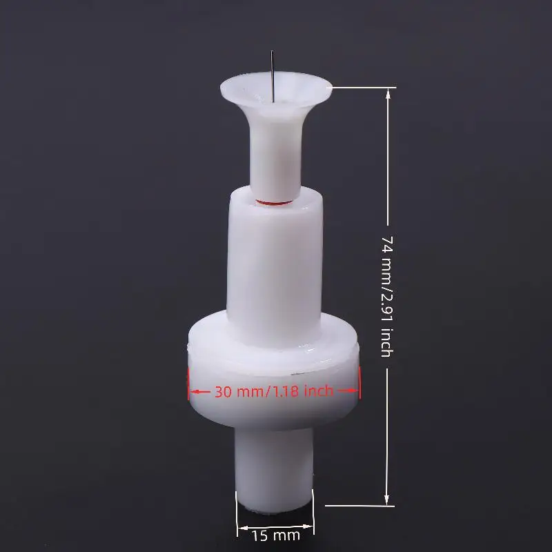 *TS TE1pc Paint Spray Gun Electrode Holder Round Gun Tip Discharge Needle For Gema Powder Coating Gun Spare Parts Nozzle