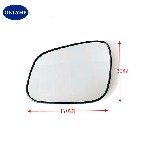 Imagen 2 del producto Lente de cristal de espejo de puerta convexa calentada para coche, para CHEVROLET SPARK 2009 2010 2011 2012 2013 2014 2015 2016 2017