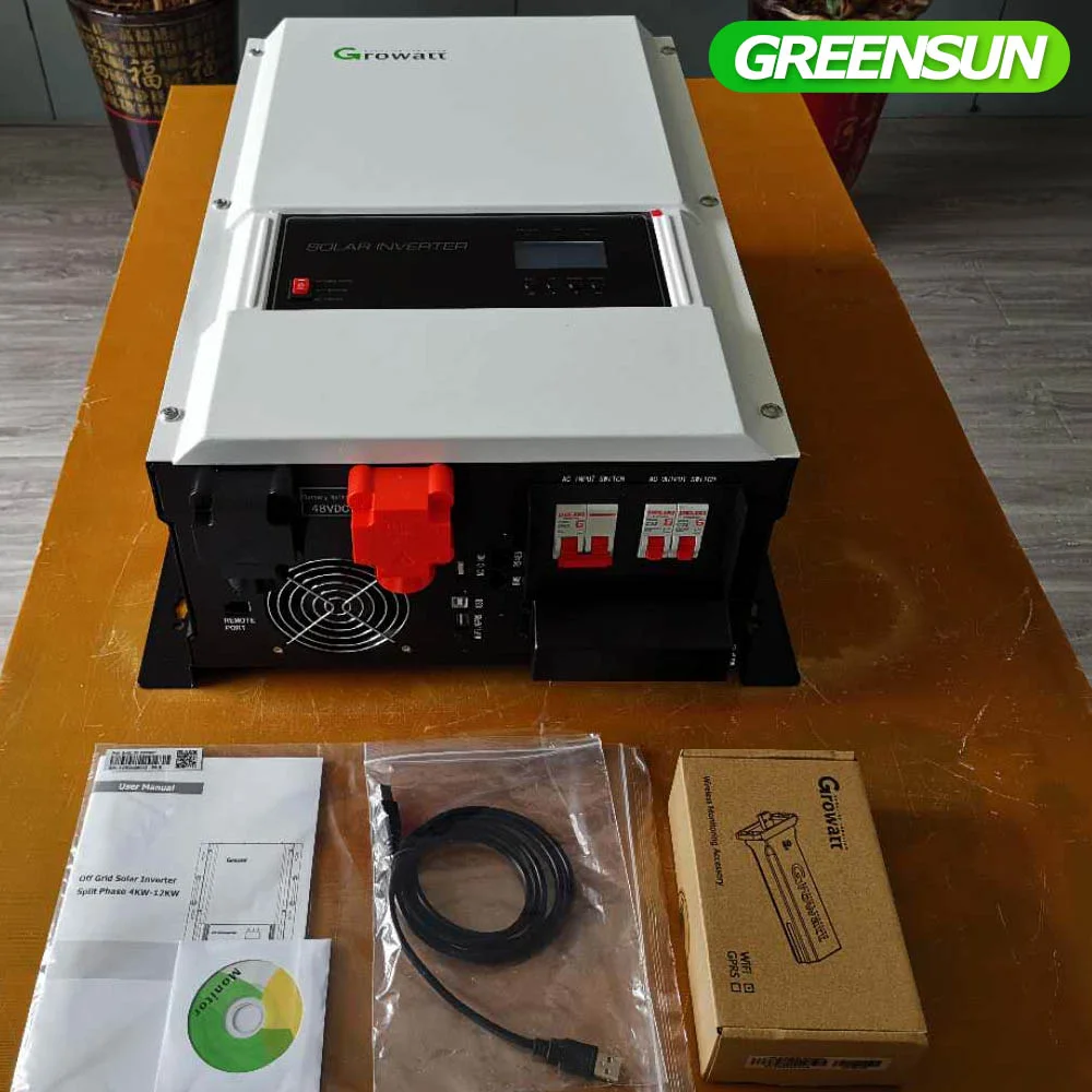 Growatt Hybrid Inverter Off Gr - Off Grid Solar Inverter 48V 6000W ulasan dan harga