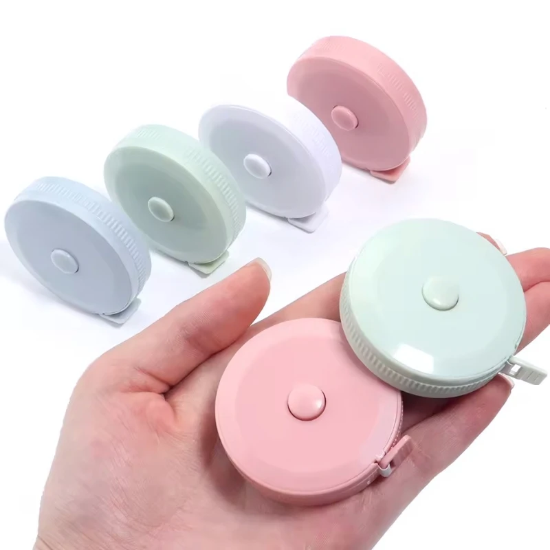 1/2/4PCS Random Color Double Scale Tape Measures Portable Plastic Tape Measure Apply To Measure Clothes Size Small Tools