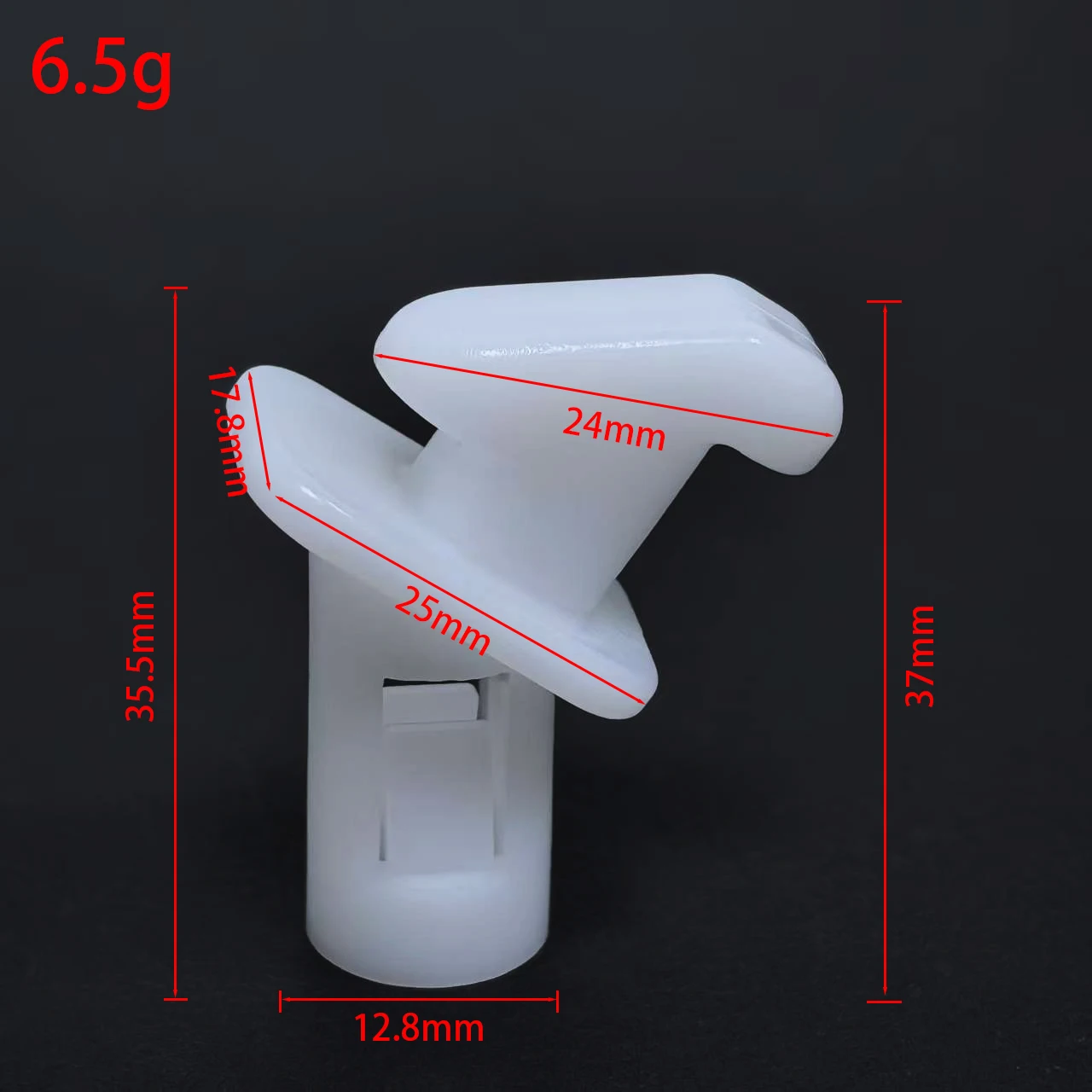 57242FJ00 For Subaru XV Genuine Automobile Engine Hood Support Rod Clip Support Rod Plastic Head White Clip