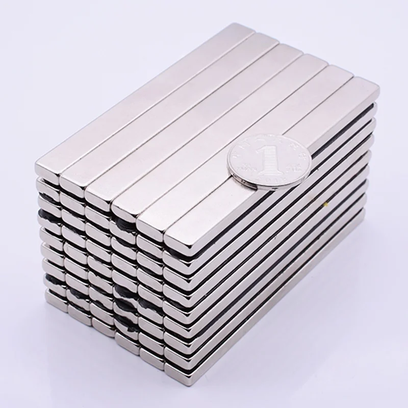 100x10x5 Block NdFeB Neodymium Magnet N35 Super Powerful Permanent Magnetic 100*10*5mm Magnetic Materials