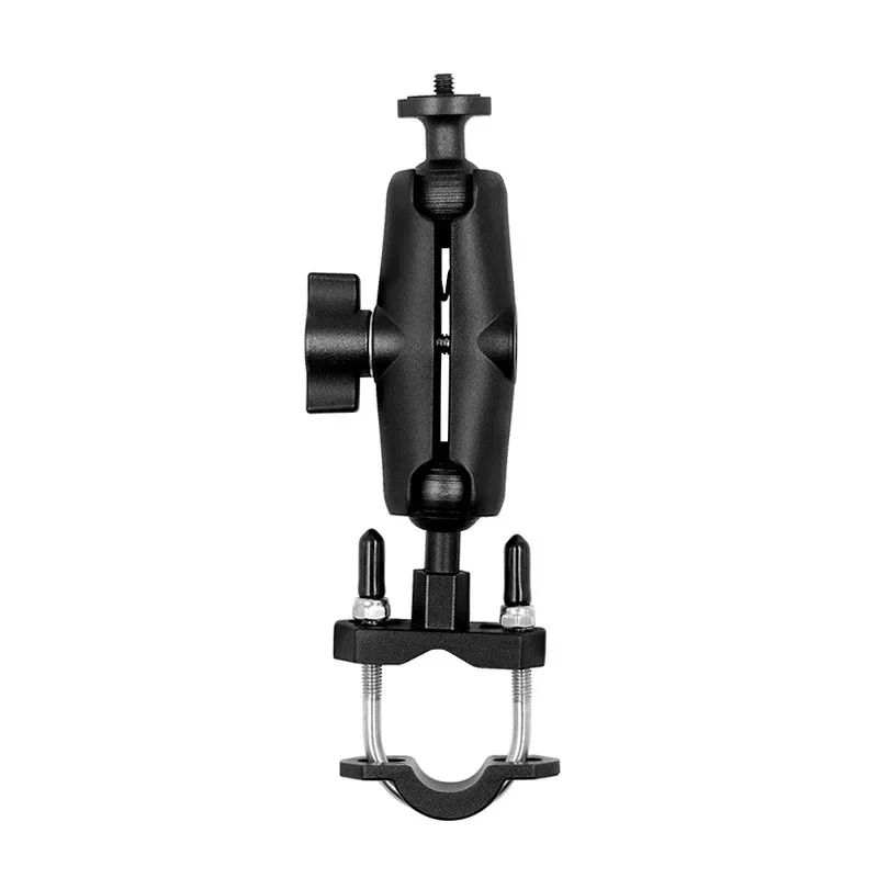 Adaptador de montaje de cabeza de bola de 1 pulgada, soporte de varilla de riel de bicicleta para manillar de motocicleta con perno en U para soportes de Cámara de Acción GoPro insta360 x3