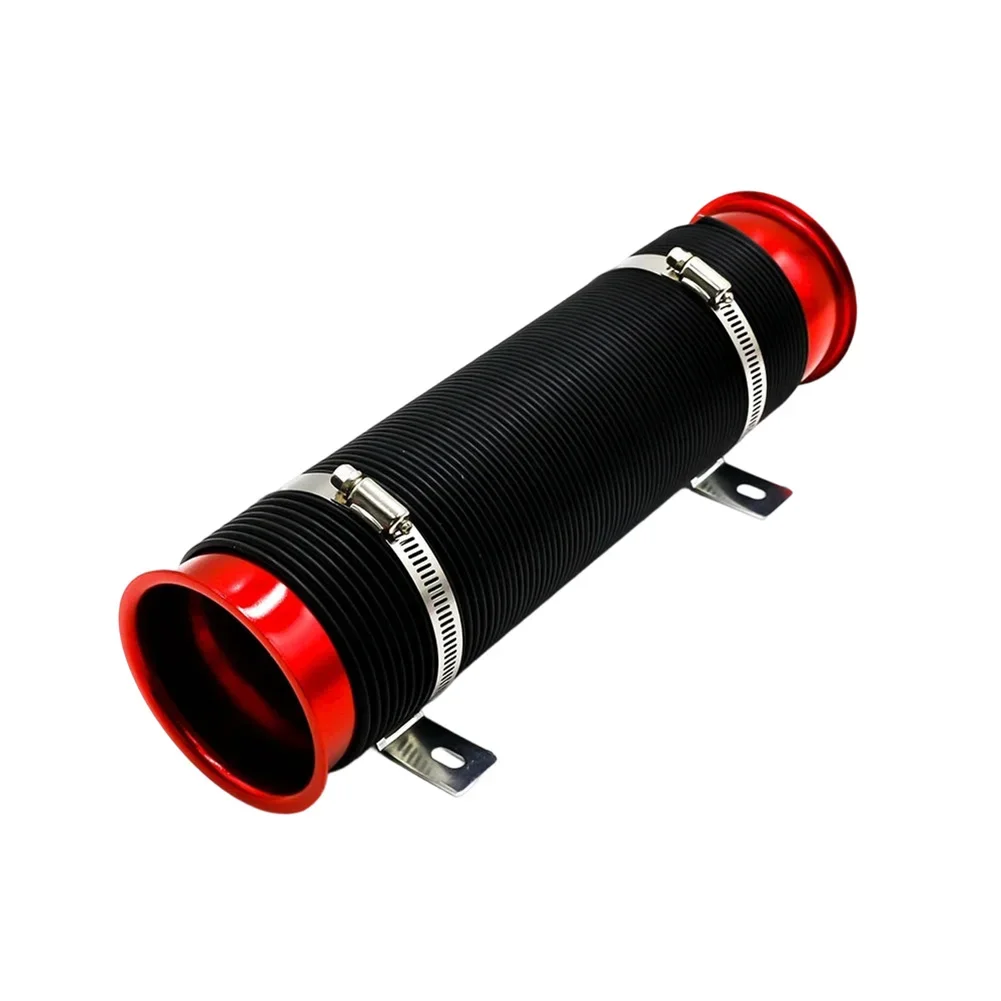 76mm Telescopic Tube for For Car air intake and exhaust tail flow modification adjustable design for DIY fitment