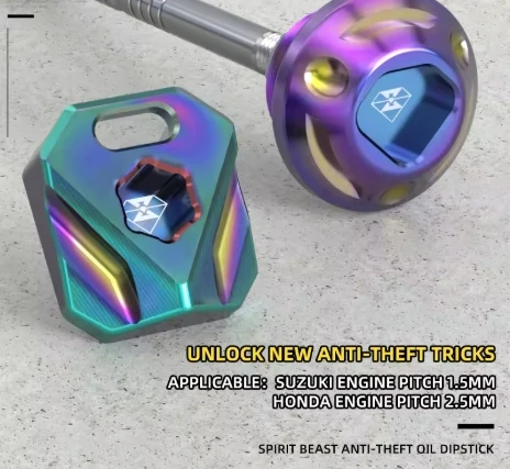 

Honda motorcycle dipstick anti-theft modification accessories are suitable for Benali Huanglong 300 oil cover ruler