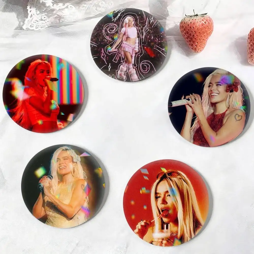 Latin Singer K-Karol G  25mm 32mm 44mm 58mm 75mm Brooches Badges Pins for Accessories Gift