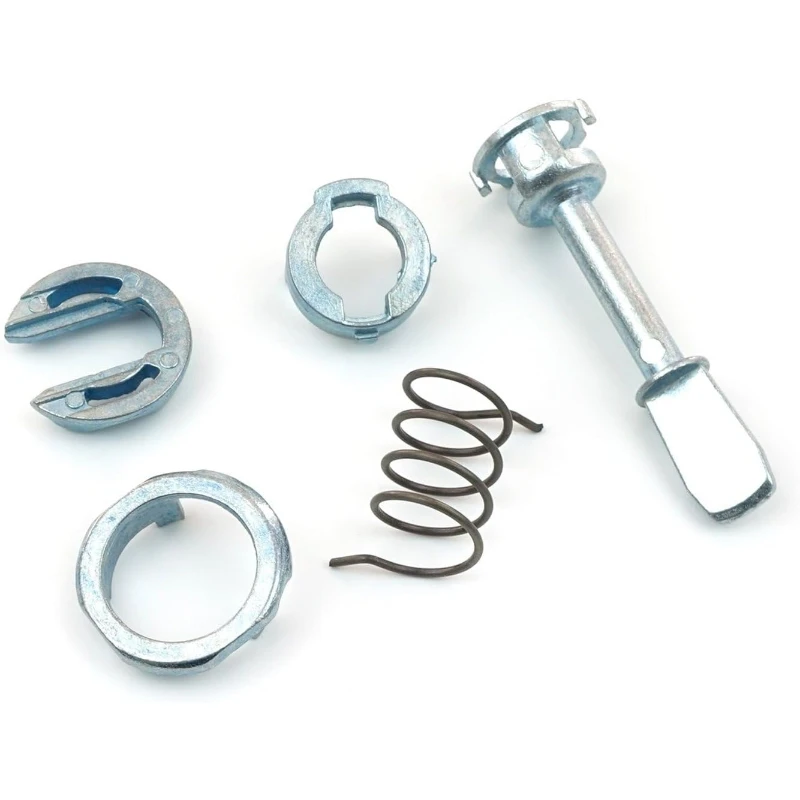 1set New Zinc Alloy Front Left/Right Door Lock Cylinder Repair Kit 6N0837223A for Polo 1994-2001