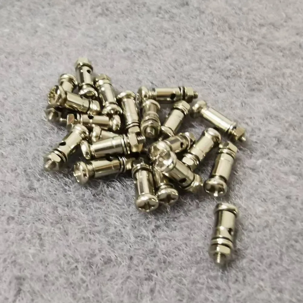 10pcs RC Plane Parts Replacement Pushrod Connectors Linkage Stoppers D1.3/1.8/2.1mm For Model Airplane