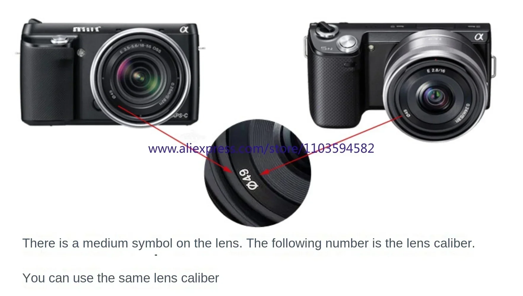 NEW Lens front cover for Canon 49mm 52mm 55mm 58mm 62mm 67mm 72mm 77mm 82mm lens caliber Caps Dust cover