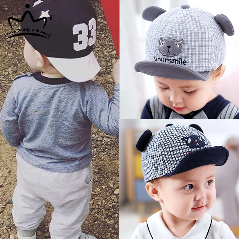 Cute Baby Boy Baseball Cap Summer Sun Hat for 1-3Y