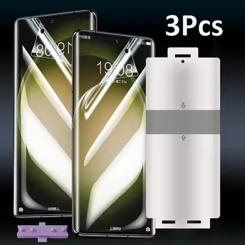 3pcs TPU Hydrogel FILM Screen Protector For Samsung Galaxy S25 S24 S23 S22 S21 S20 S23U Note 20 Ultra Full Cover Protective Film