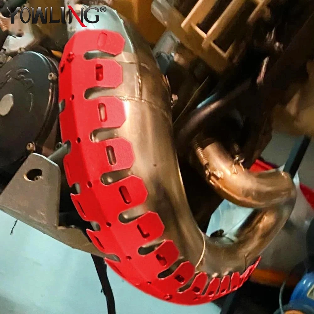 

Exhaust Muffler Pipe Leg Heat Shield Cover Heat Protector For BETA RR 350 390 430 480 For KTM EXC EXCF SX SXF XC XCF 125-530