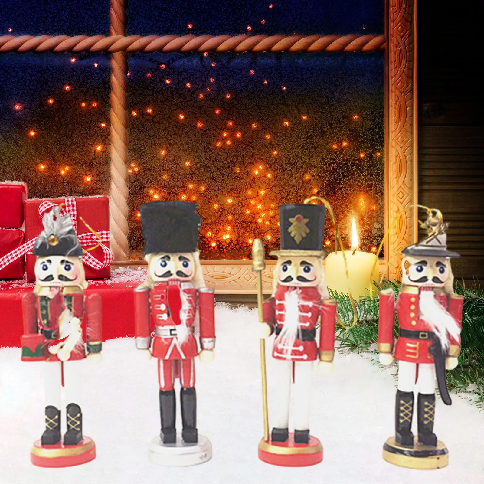 4X Christmas Nutcra… - image