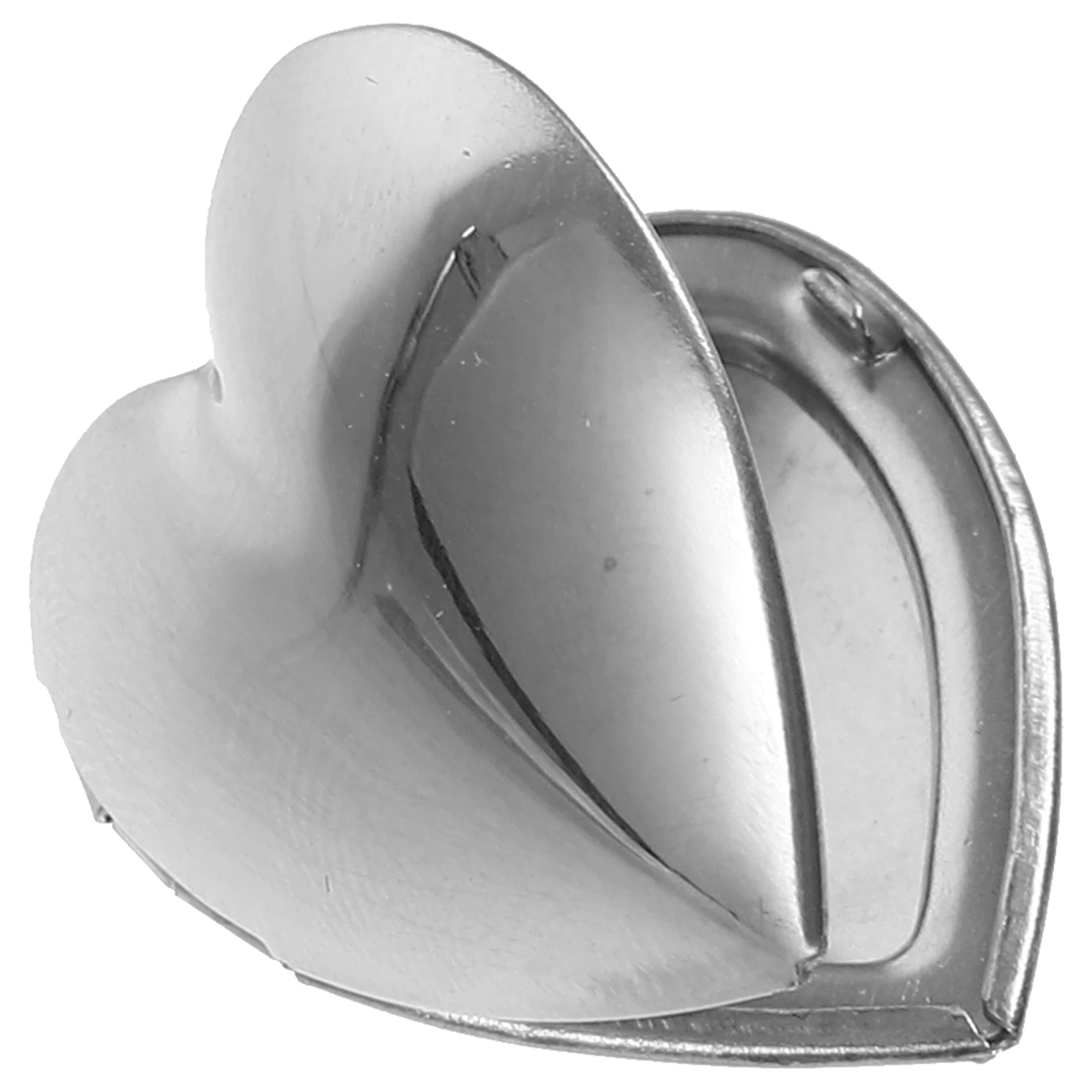 

Компактный легкий кулон-медальон из нержавеющей стали в форме сердца для изготовления ювелирных изделий своими руками и в качестве подарка