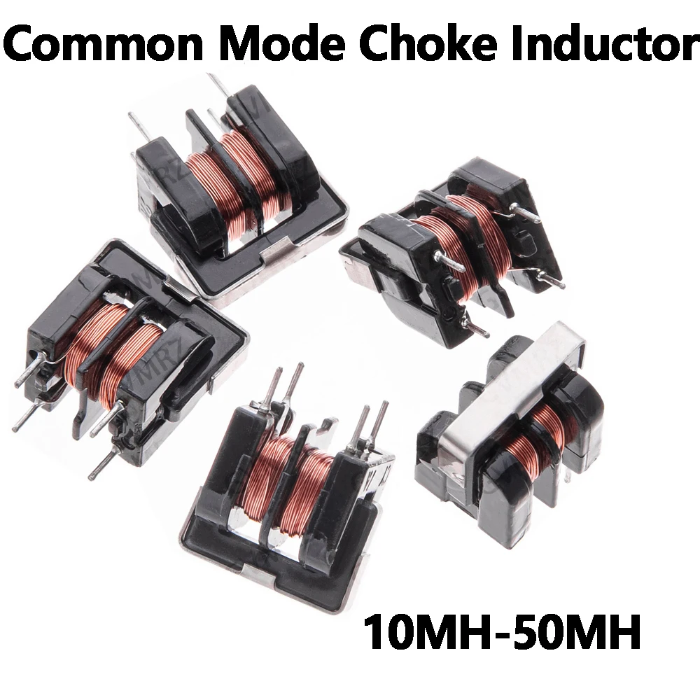 5PCS 20mH 20mH Common Mode Choke Inductor For Filter Pitch 20mH 30mH 40mH 40mH 50mH UU9.8 30mH 10mH