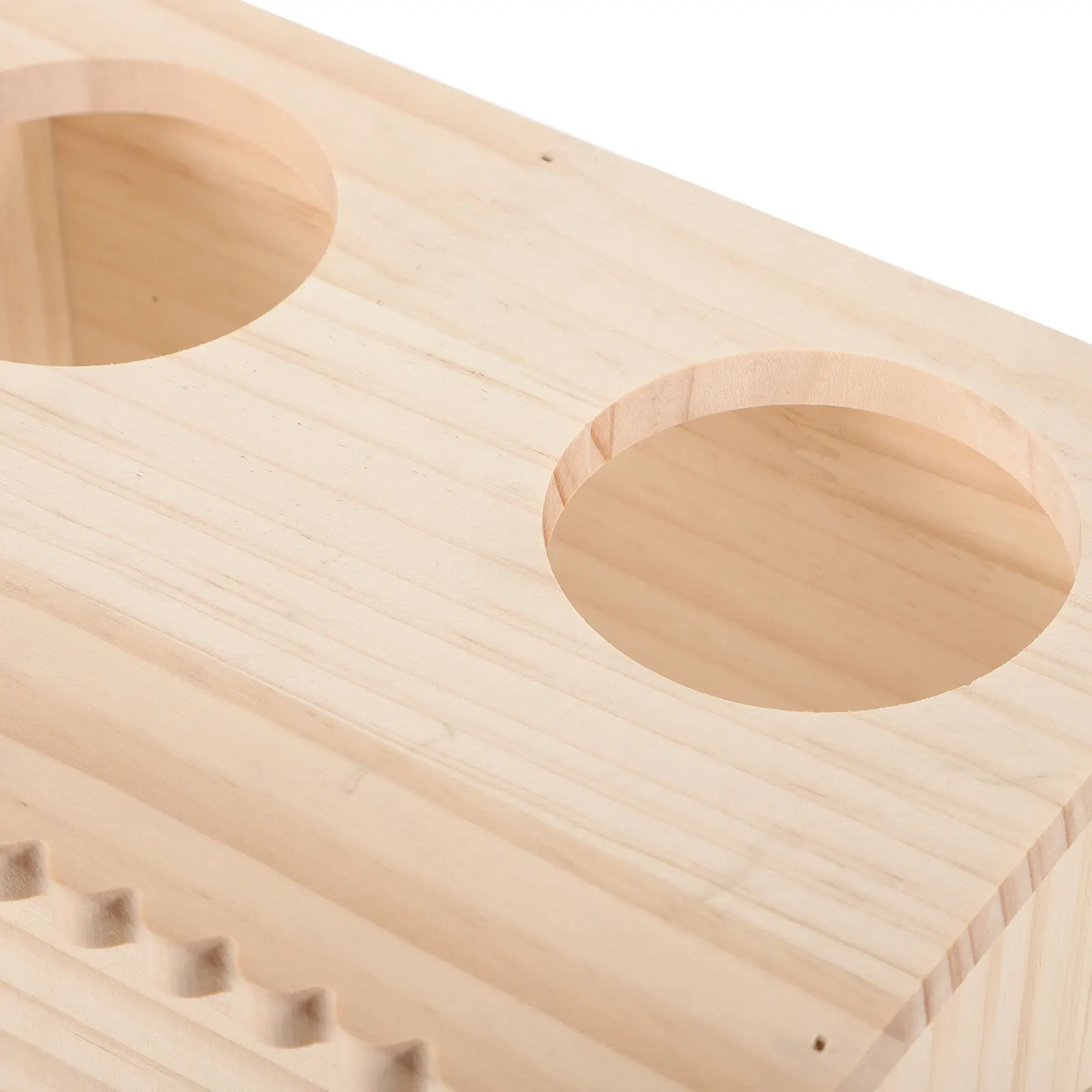

Wooden Hamster House Small Pet Sleeping Nest Durable Natural Wood Fun Play Rest Spot For Hamster Guinea Pig Chinchilla Climbing