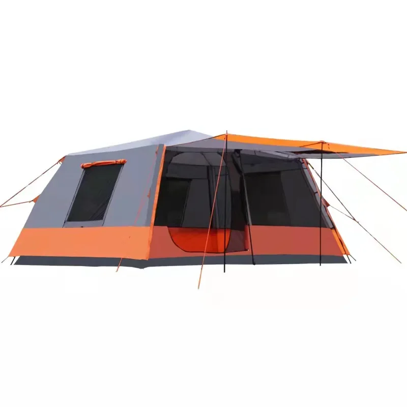 2 room 1 living room large luxury family 8 person outdoor camping manufacture tents