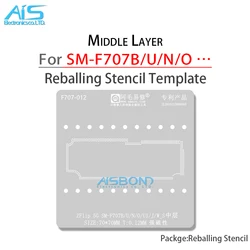 AMAOE Middle Layer Reballing Stencil Template For Samsung ZFlip 5G SM-F707B F707U F707N F707J/W/0 Pant tin net Steel mesh repair