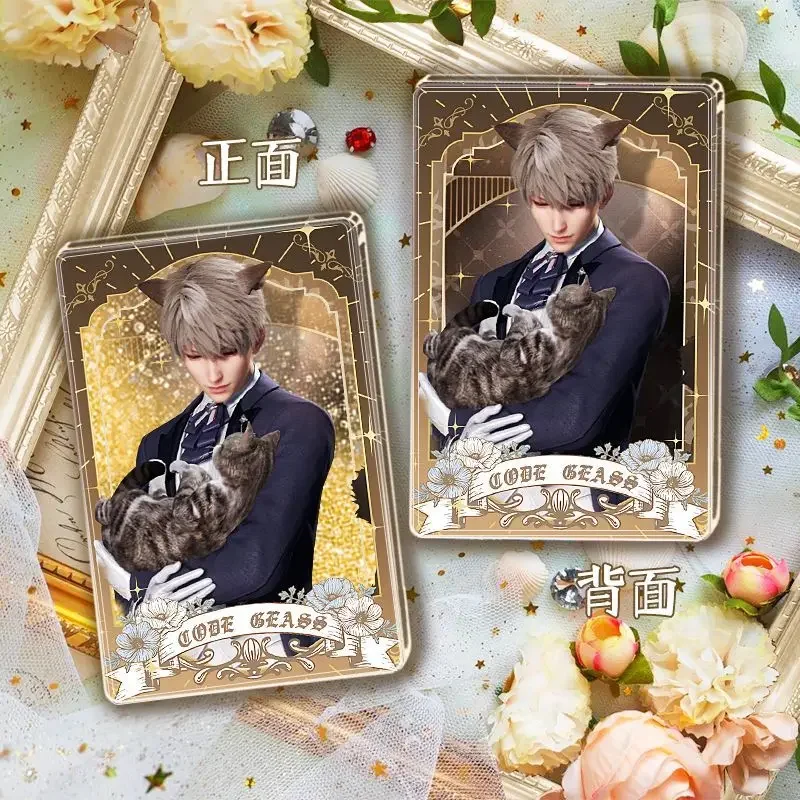 Anime Love and Deepspace Sylus Rafayel Zayne Xavier Cosplay Acrylic Quicksand Mahjong Cartoon Drift Sand Standing Figure Adorn