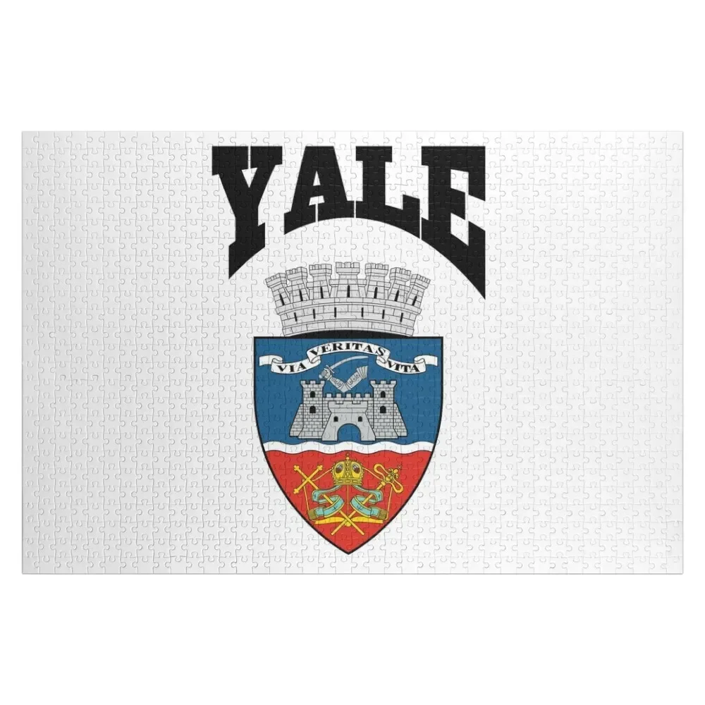 Yale-Puzzle en bois avec nom personnalisé pour enfants, jouets pour tout-petits personnalisés