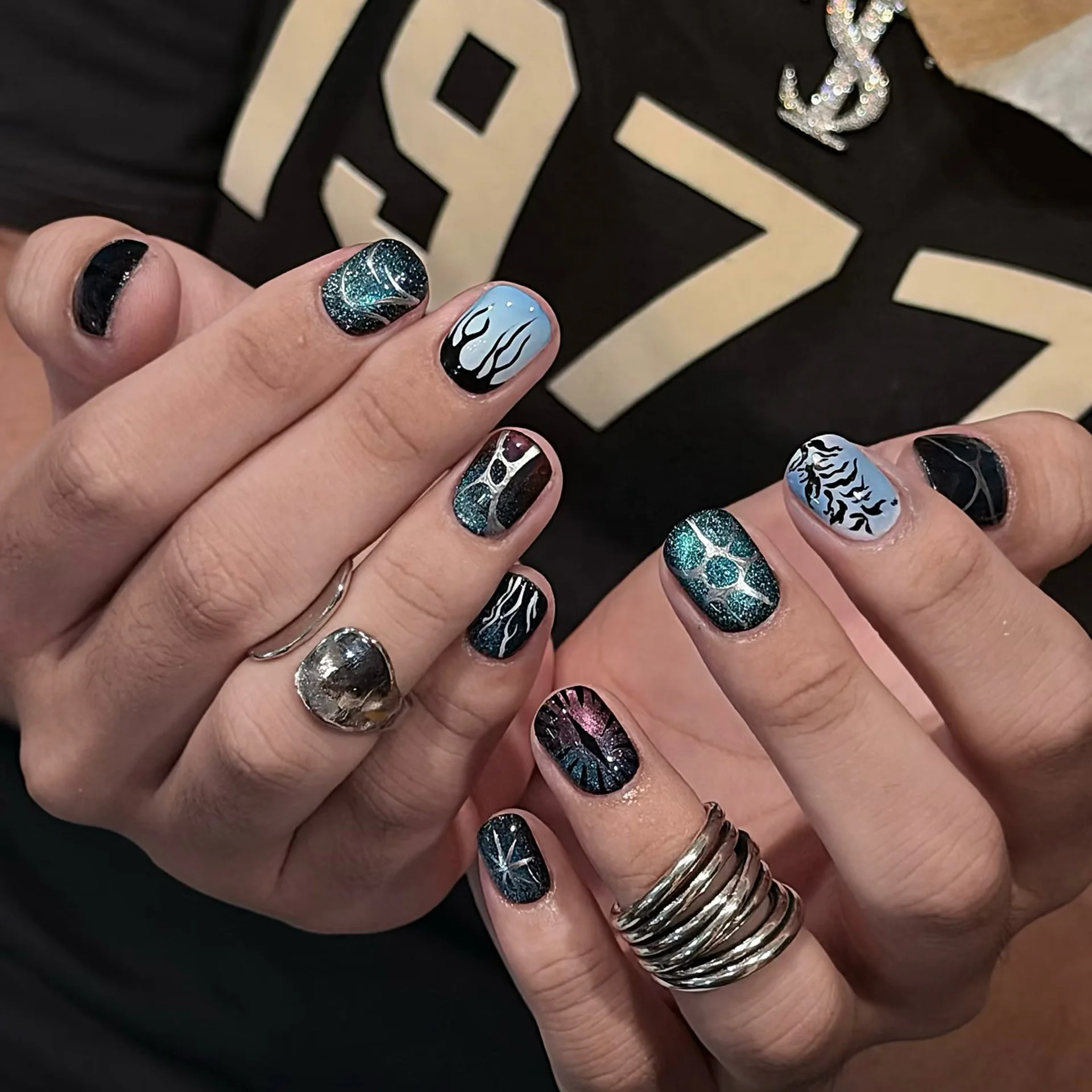 10 Unidades de Unhas Postiças  - Nail Art Zebra avaliação e preço