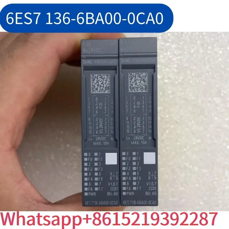 

second-hand 6ES7 136-6BA00-0CA0 tested ok