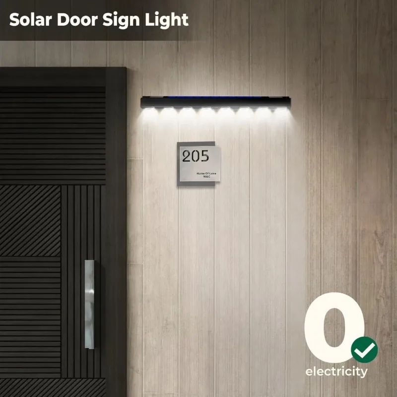 LED Led Solar Light Wall Light Solar Wall Lamp Outdoor Waterproof Automatic Sensor White/Warm Fence Lamp for Courtyard