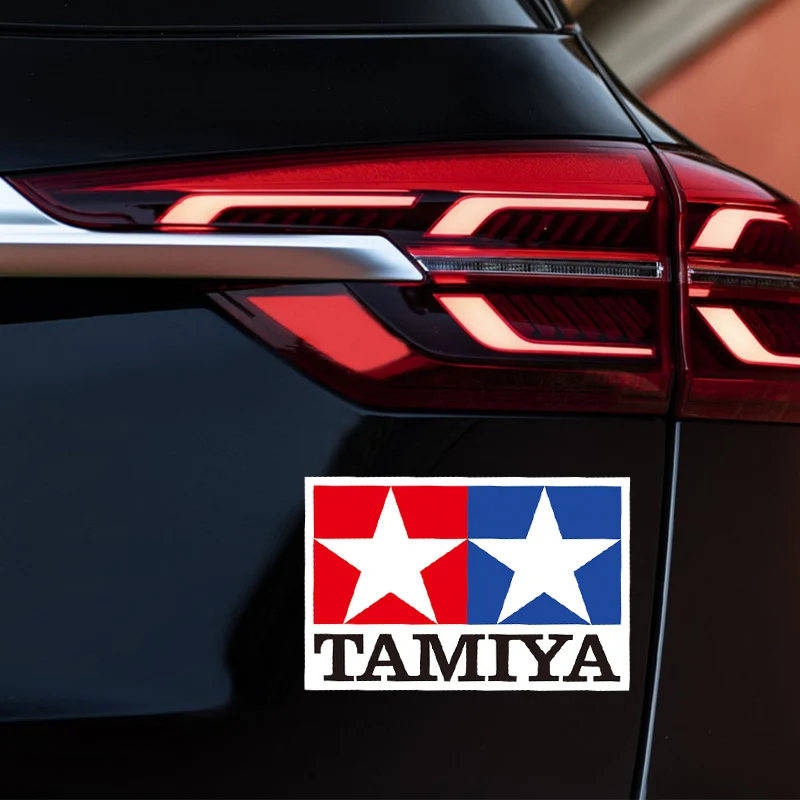 

Car double diamond double star modified car stickers reflective decorative stickers accessories