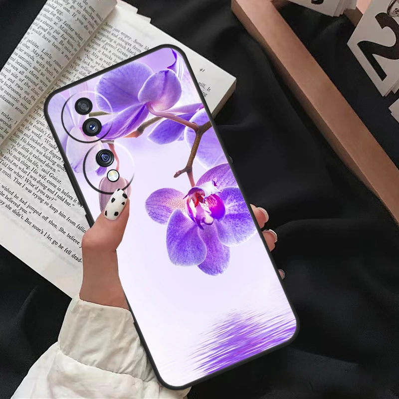 Orchid Flowers Colorful Funda For Honor X9a X8a X7a X6a X6 X7 X8 X9 8X 9X Honor Magic 5 Pro 10 50 70 90 Lite Case