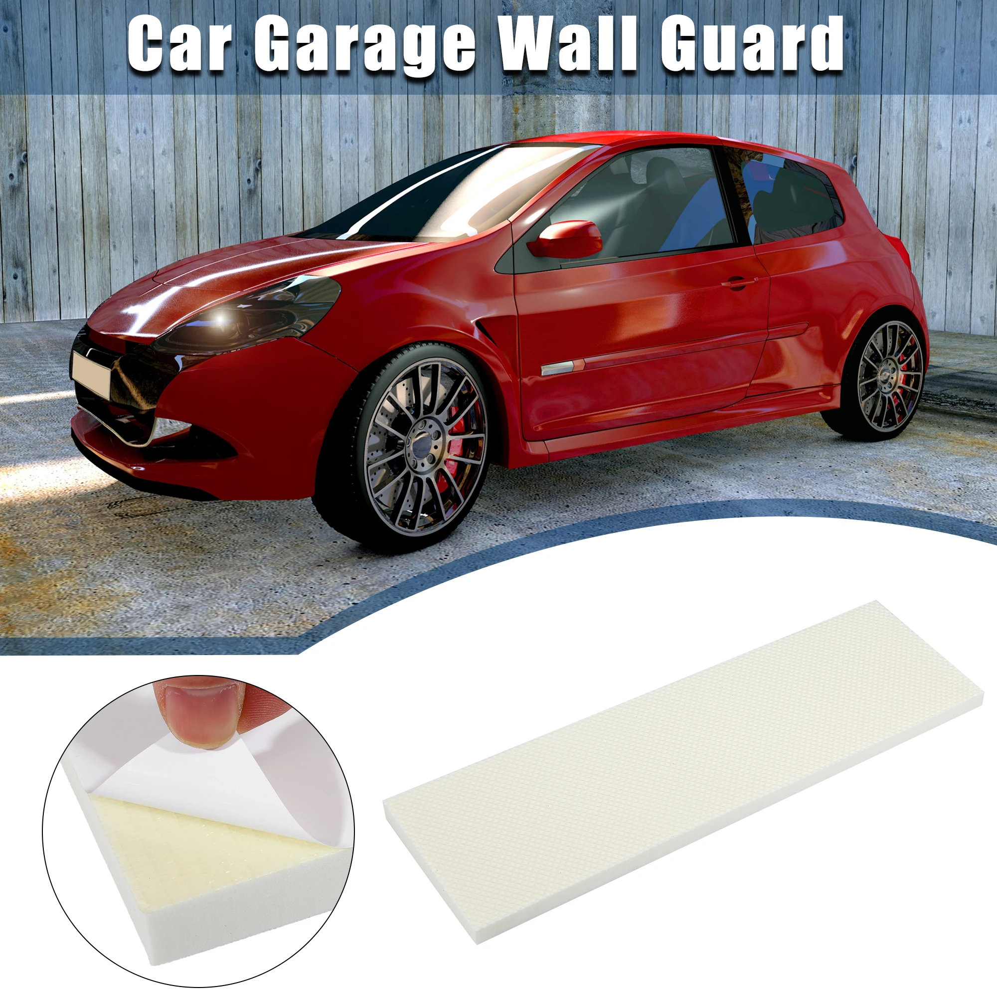 UXCELL 400x120x15mm 400x150x20mm 400x200x20mm EVA Car Garage Wall Guard Door Bumper Protector Anti Collision Water Resistance