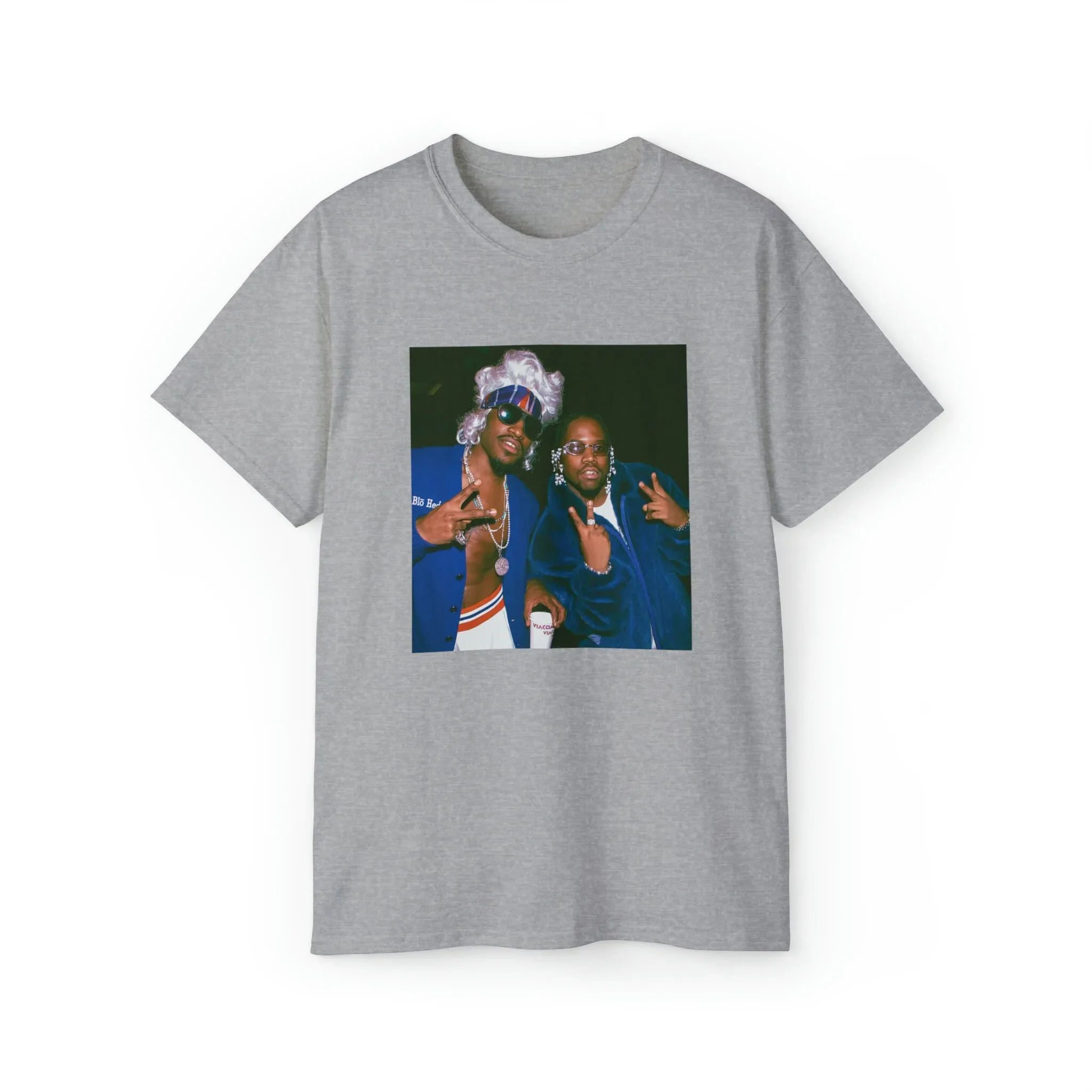 Retro Outkast T-shirt Old School Hip Hop Merch Rapper Tee