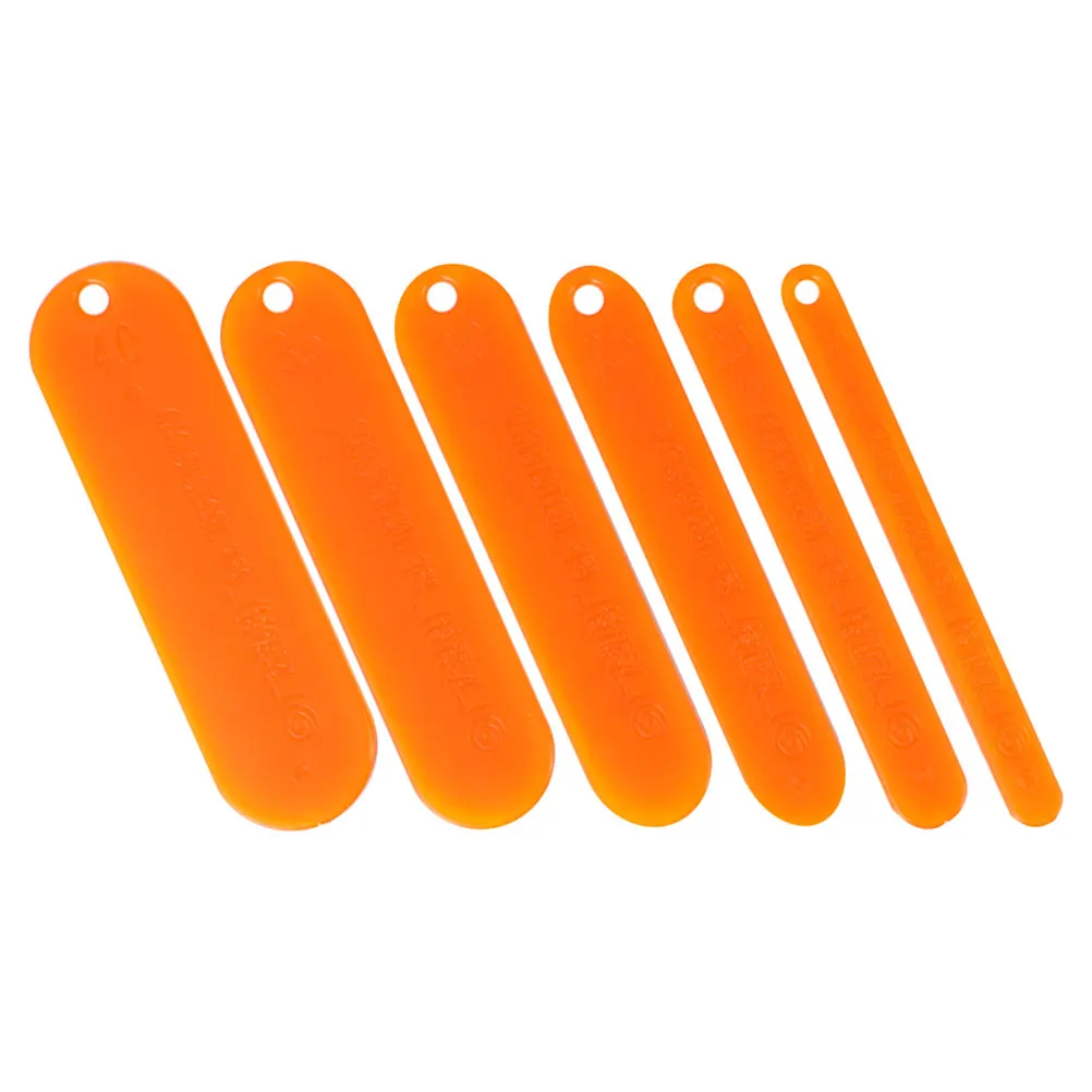 

6 Pcs Fishing Net Weaving Shuttle Netting Material Repair Tool Cast Supplies Kit Shrimp Pot Knitting Shuttles Accessories