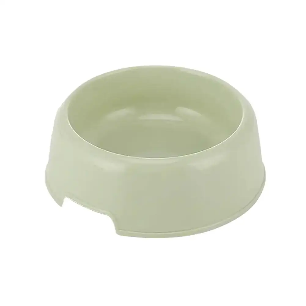 1pcs Cute multi-function candy colored plastic dog cat bowl pet feeding feeder supplies water feeding puppy bowl K8V6